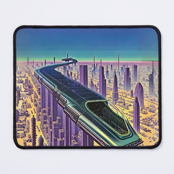 Item preview, Retro-futuristic sci-fi spaceship designed and sold by ArthurVandelay.