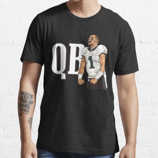 MEN'S NFL COMBINE QB1 TEE, BLACK