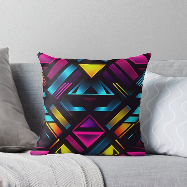 Item preview, Radiant Modern Neon Bandana Pattern designed and sold by Lamarcy.