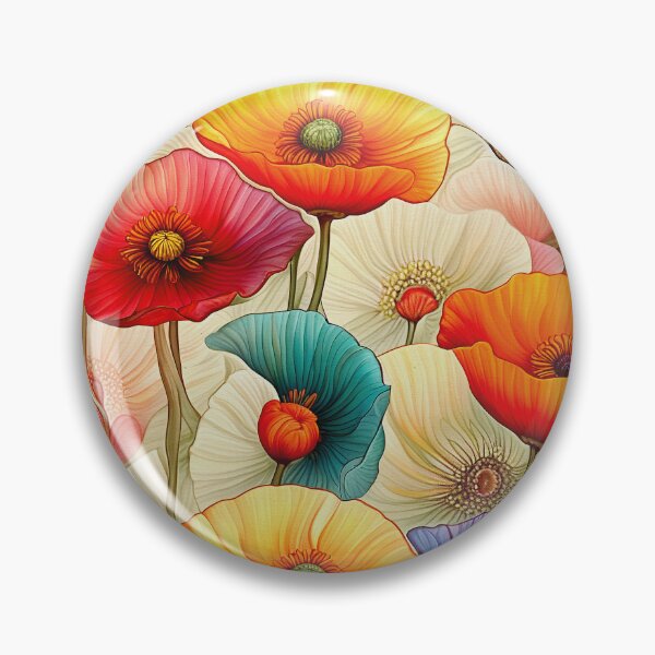 Artikelvorschau, Blumenmuster - Islandmohn 3 entworfen und verkauft von Klara Acel.
