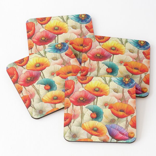 Item preview, Flower Pattern - Iceland Poppy 3 designed and sold by Klara Acel.
