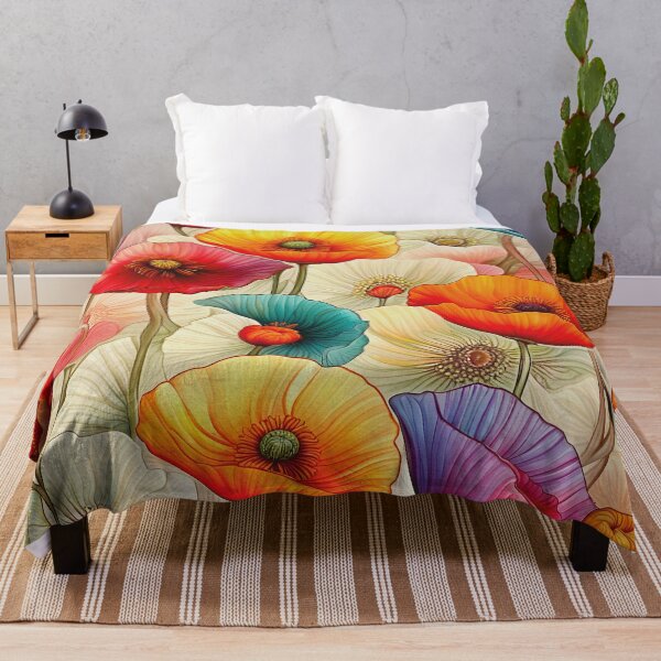 Item preview, Flower Pattern - Iceland Poppy 3 designed and sold by Klara Acel.