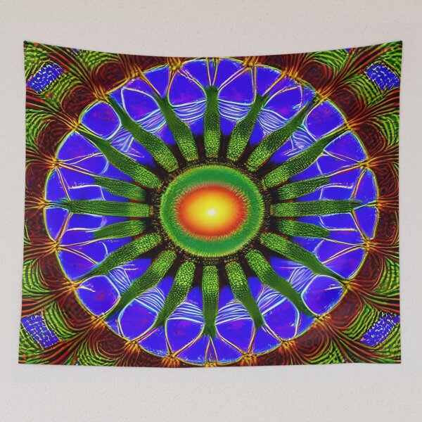 Item preview,  Garden Eye - Psychedelic Pattern designed and sold by NomadicCreative.