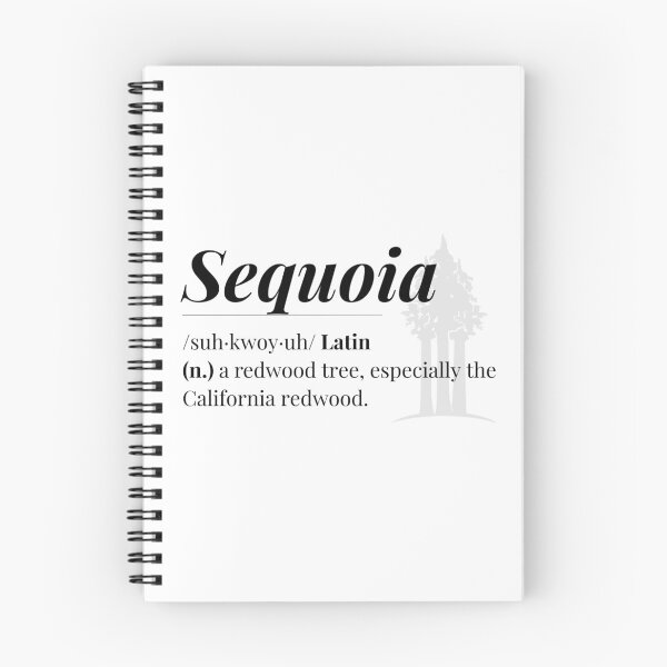 Item preview, Sequoia Word Definition  designed and sold by Feather n'  Ink.