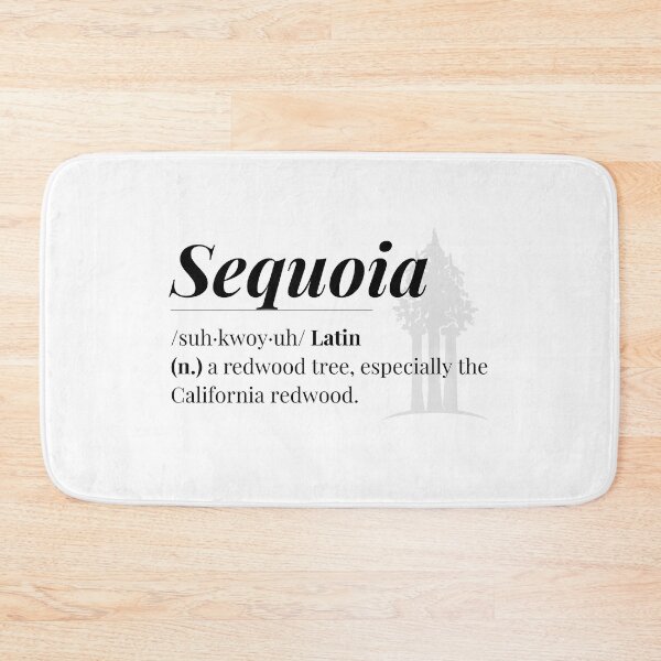 Item preview, Sequoia Word Definition  designed and sold by Feather n'  Ink.