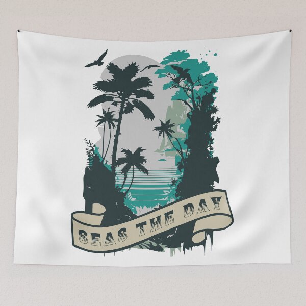 Item preview, Seas the Day designed and sold by SunsetIconic.