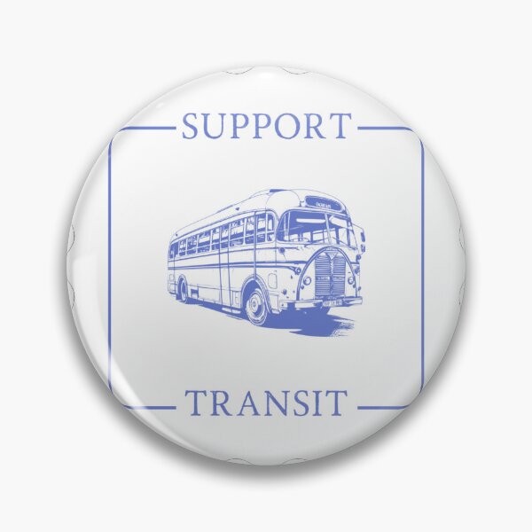 Item preview, Support Transit Old Timey Stamp designed and sold by BitofLiz.