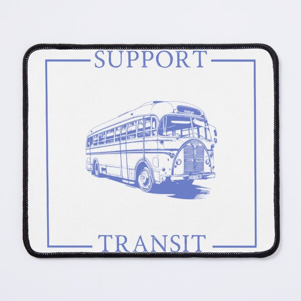 Item preview, Support Transit Old Timey Stamp designed and sold by BitofLiz.