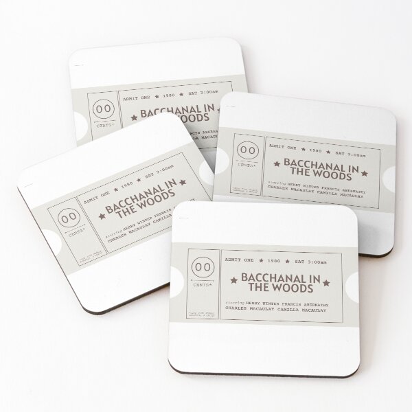 Item preview, bacchanal: ticket version - The Secret History designed and sold by snoopycatz.