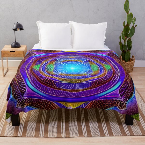 Item preview, Petal Fractal - Psychedelic Pattern designed and sold by NomadicCreative.