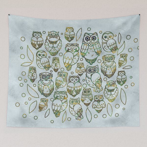 Item preview, Decorative Owls designed and sold by k9printart.