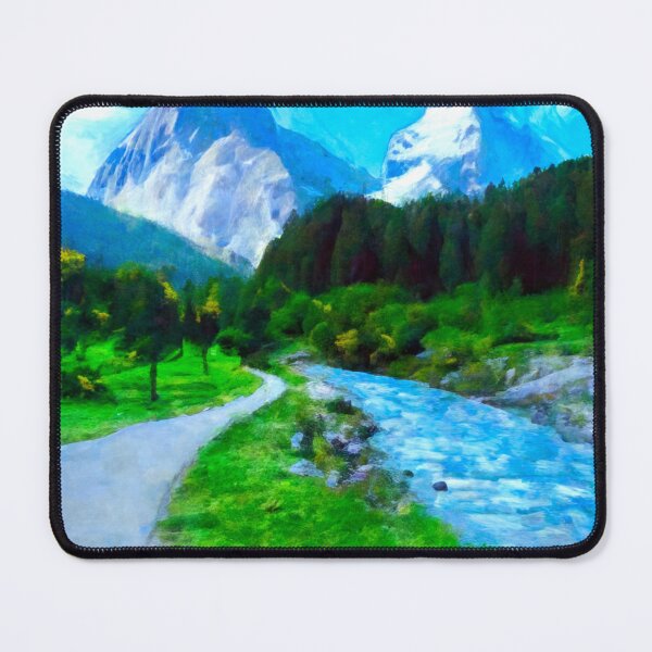 Item preview, Mountain Scene designed and sold by ArtFactoryAI.