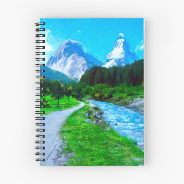 Item preview, Mountain Scene designed and sold by ArtFactoryAI.