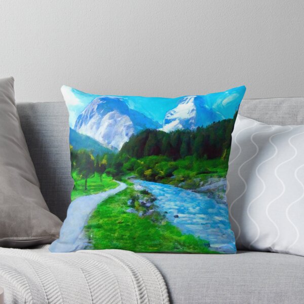 Item preview, Mountain Scene designed and sold by ArtFactoryAI.