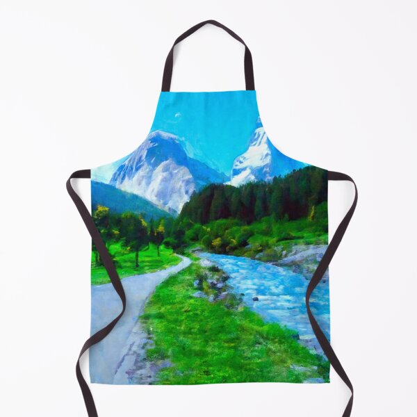 Item preview, Mountain Scene designed and sold by ArtFactoryAI.