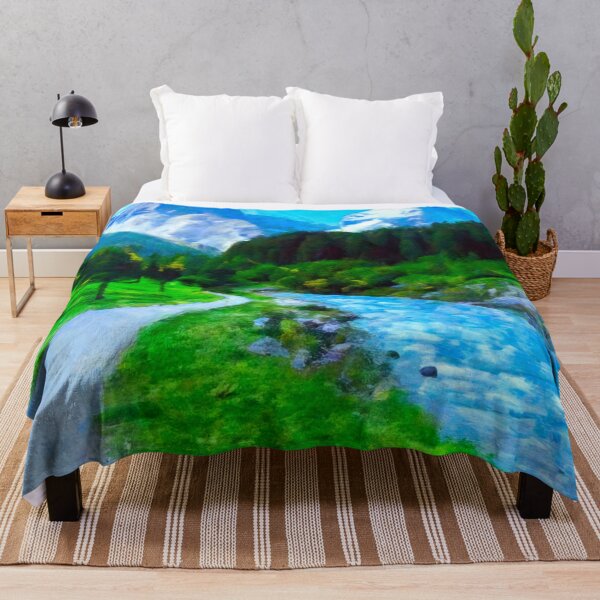 Item preview, Mountain Scene designed and sold by ArtFactoryAI.