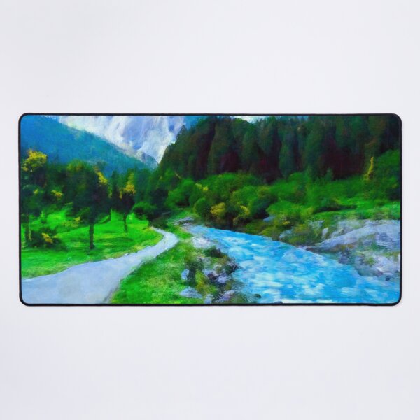 Item preview, Mountain Scene designed and sold by ArtFactoryAI.