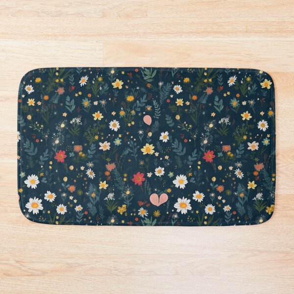 Item preview, TLouise Floating Flowers on a Dark Field designed and sold by imginger755.