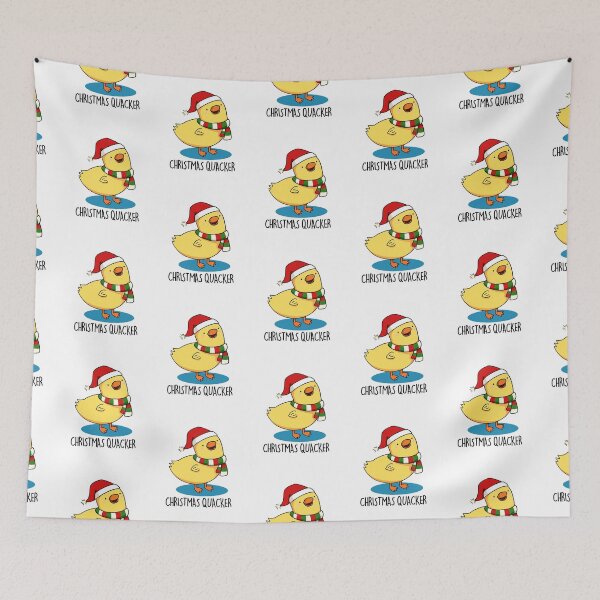 Item preview, Christmas Quacker Funny Duck Puns  designed and sold by punnybone.