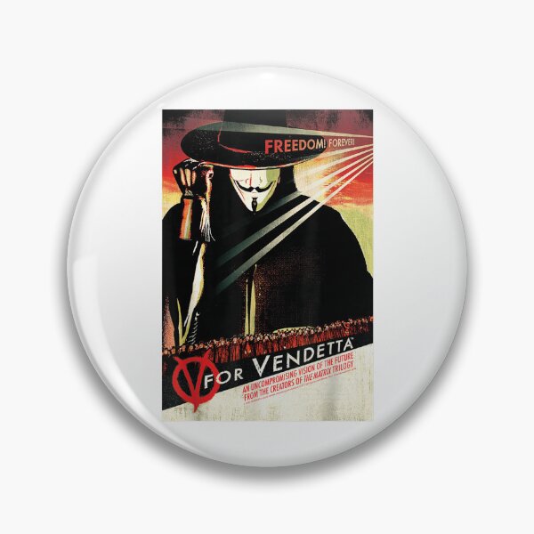 Item preview, V For Vendetta Freedom Forever designed and sold by FabriceLaCaille.