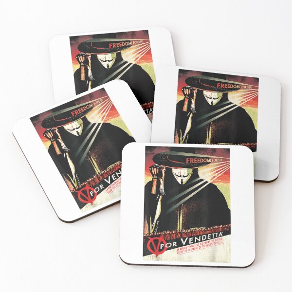 Item preview, V For Vendetta Freedom Forever designed and sold by FabriceLaCaille.