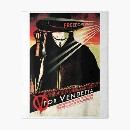 Artikel-Vorschau von V wie Vendetta, Freiheit für immer, designt und verkauft von FabriceLaCaille.