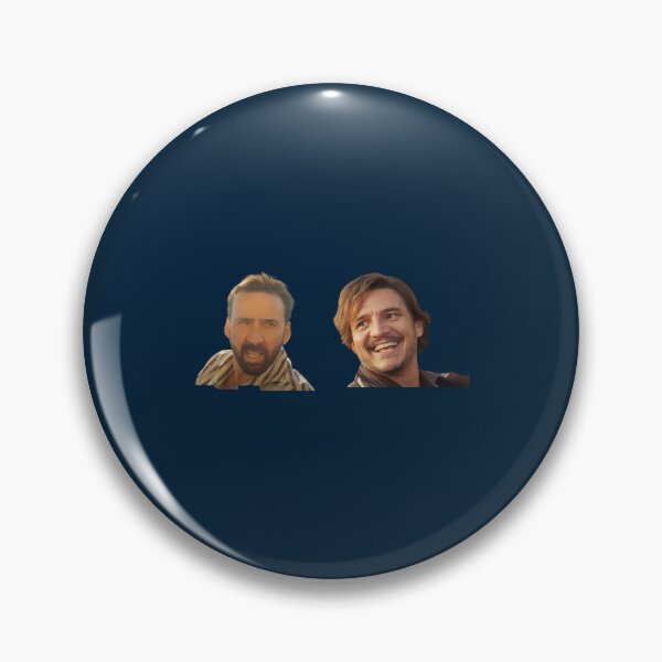 Item preview, Pedro and Nick (Pedro Pascal and Nicolas Cage) designed and sold by TinazByStar.