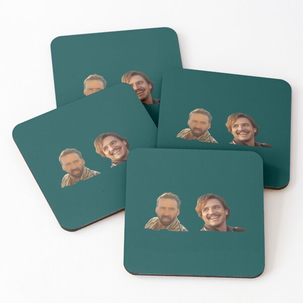 Item preview, Pedro and Nick (Pedro Pascal and Nicolas Cage) designed and sold by TinazByStar.