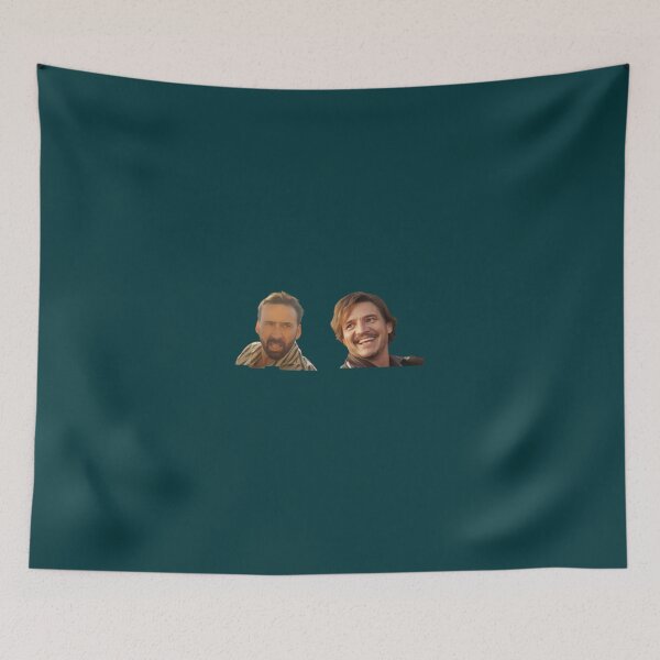Item preview, Pedro and Nick (Pedro Pascal and Nicolas Cage) designed and sold by TinazByStar.