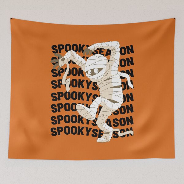 Item preview, Cute spooky season mummy for halloween designed and sold by HandCraftedArt.