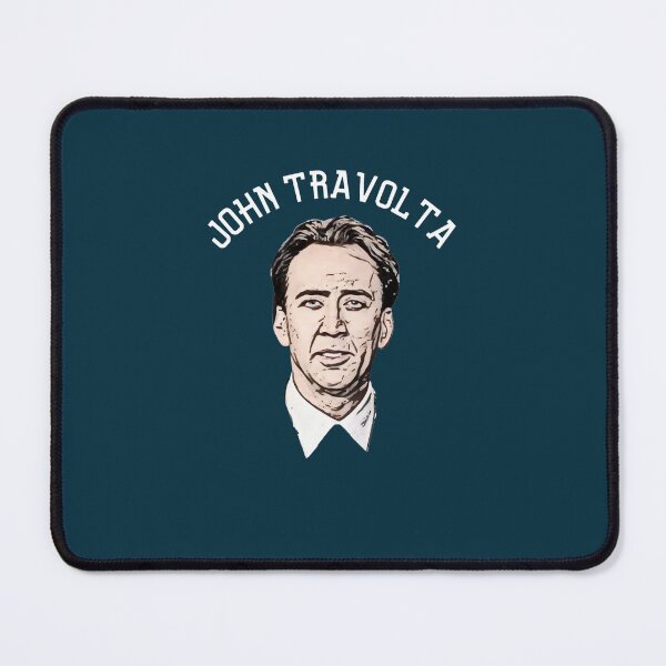 Item preview, Sports ed Nicolas Cage as John Travolta, (White)  designed and sold by TinazByStar.