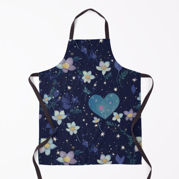 Item preview, TLouise Hearts and Pastel Flowers floating in a Starry Sky designed and sold by imginger755.