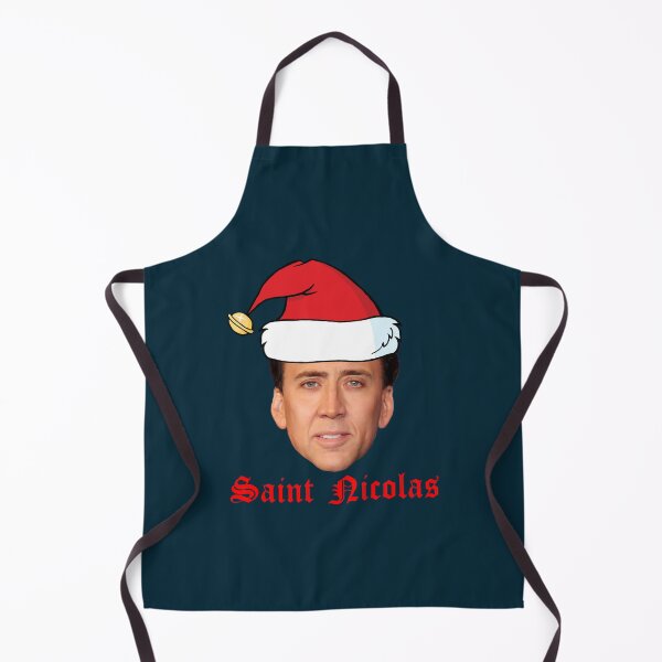 Item preview, Saint Nicolas Cage Christmas Card designed and sold by TinazByStar.