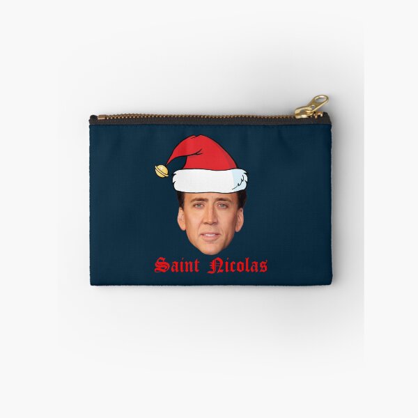 Item preview, Saint Nicolas Cage Christmas Card designed and sold by TinazByStar.