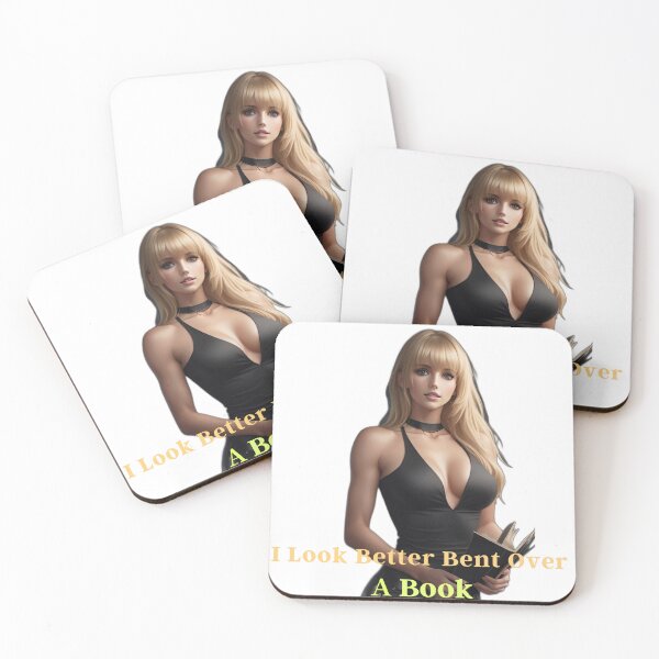 Item preview, I Look Better Bent Over A Book - A Beautiful Women Look Better Bent Over A Book - SoberSips designed and sold by SoberSips.
