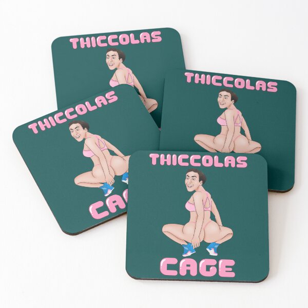 Item preview, Thiccolas CageDummy Thicc Nicolas Cage Meme designed and sold by TinazByStar.