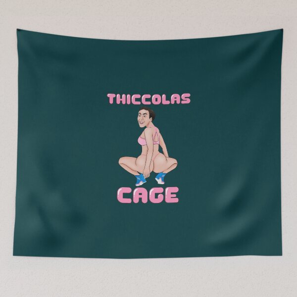 Item preview, Thiccolas CageDummy Thicc Nicolas Cage Meme designed and sold by TinazByStar.