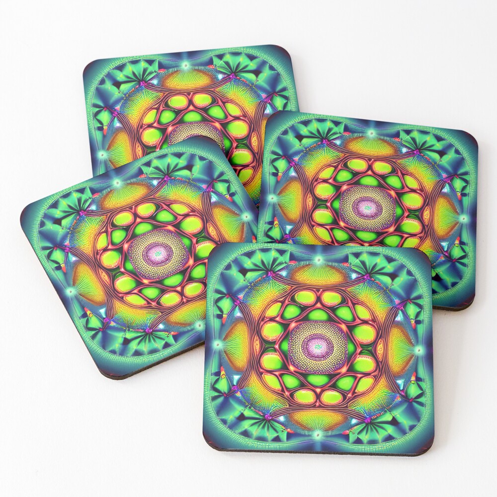Item preview, Coasters (Set of 4) designed and sold by NomadicCreative.
