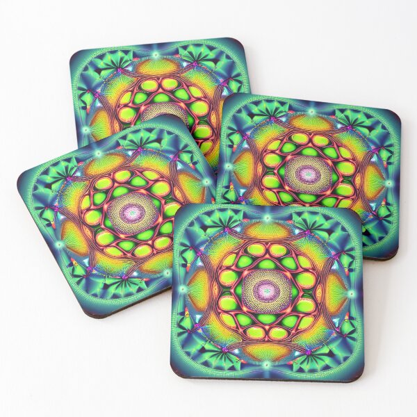 Item preview, Biohazard - Psychedelic Pattern designed and sold by NomadicCreative.