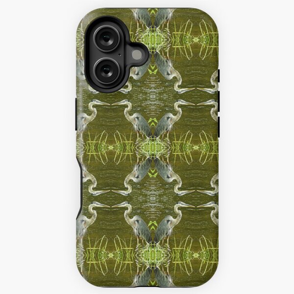 Blue Heron Loner iPhone Tough Case