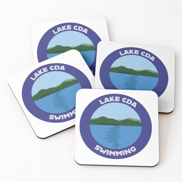 Item preview, Lake CDA Swimming designed and sold by kind-fish.