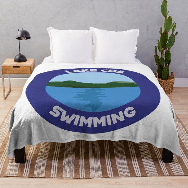 Item preview, Lake CDA Swimming designed and sold by kind-fish.
