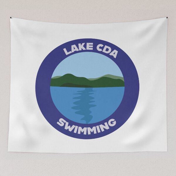 Item preview, Lake CDA Swimming designed and sold by kind-fish.