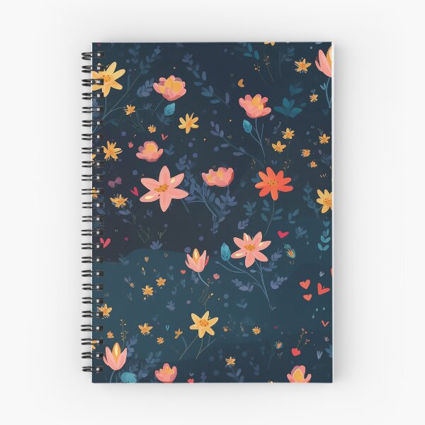 Item preview, TLouise Pastel Wildflowers floating on a Starry Sky designed and sold by imginger755.