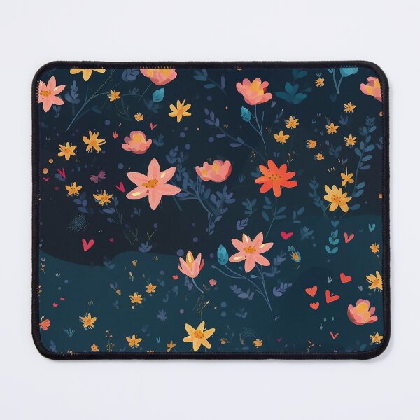 Item preview, TLouise Pastel Wildflowers floating on a Starry Sky designed and sold by imginger755.