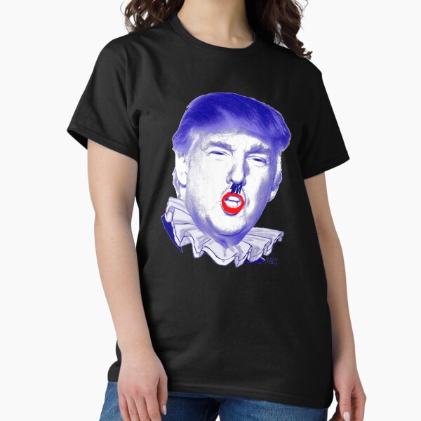 Vista previa del artículo con la obra «Gráfico divertido contra Donald Trump - TrumplerNazi Trump», diseñado y vendido por connormur.
