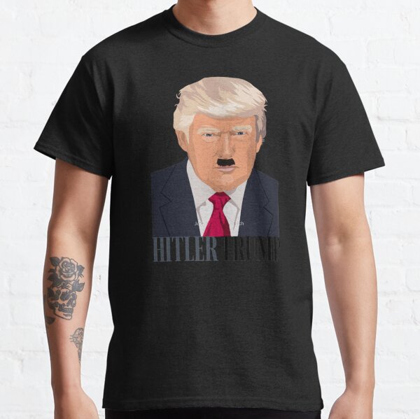 Vista previa del artículo con la obra «hitler trump», diseñado y vendido por connormur.