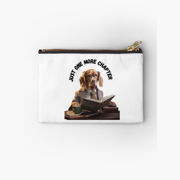 Item preview, Just one more Chapter reading dog  designed and sold by Socool101.