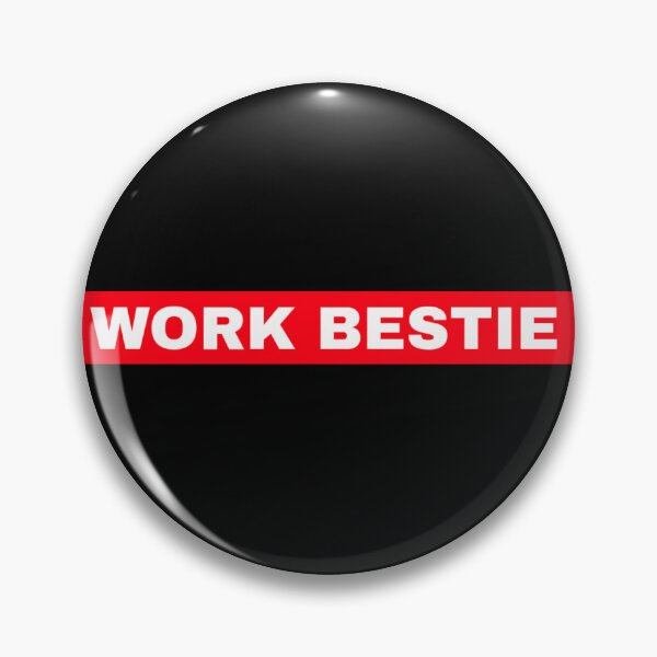 Item preview, Work Bestie Logo designed and sold by RelatableTexts.