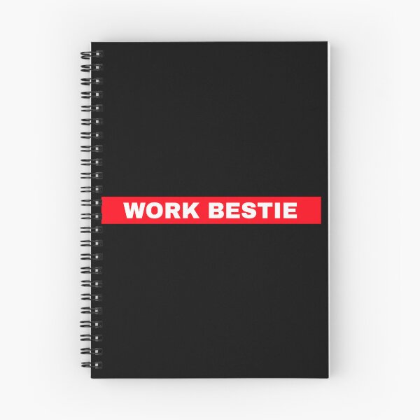 Item preview, Work Bestie Logo designed and sold by RelatableTexts.